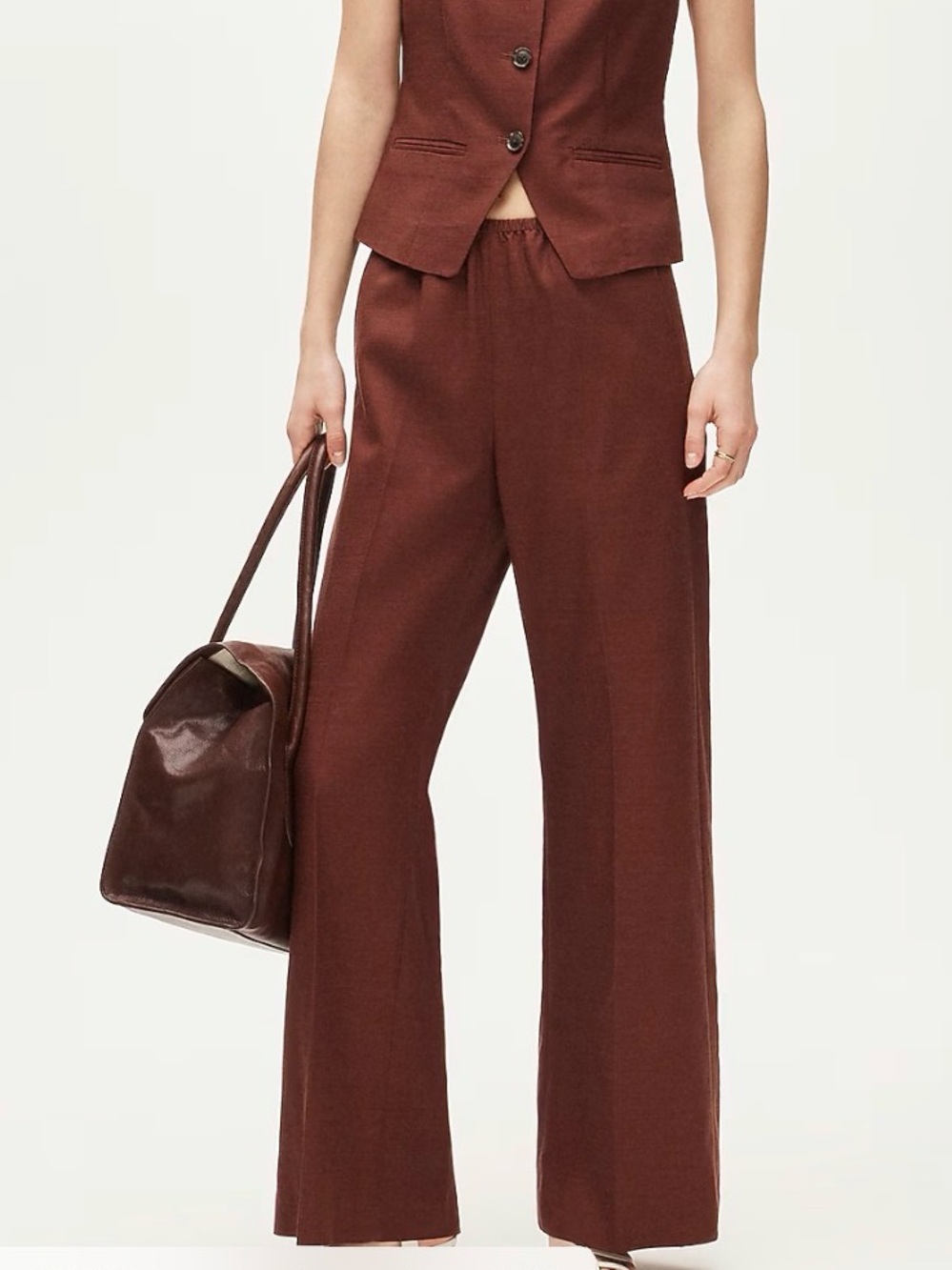 NWOT J. Crew Cosmo pant in Gramercy linen blend